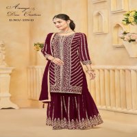 Twisha By Dani Creations Aanaya Vol-219 Wholesale Faux Georgette Salwar Kameez