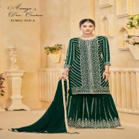 Twisha By Dani Creations Aanaya Vol-219 Wholesale Faux Georgette Salwar Kameez