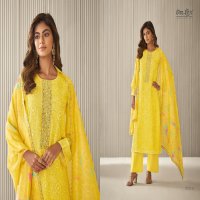 Omtex Mei Wholesale Daisy Silk With Embroidery Work Salwar Suits