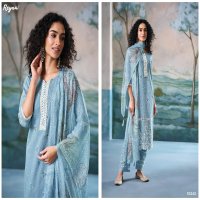 Reyna Alia Wholesale Superior Cotton Block Print With Work Salwar Suits