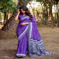 SR Sarees Darshana Wholesale Pure Linen With Designer Print Sarees