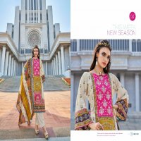 Belliza Dil-E-Nagma Wholesale Pure Jam Cotton With Handwork Dress Material