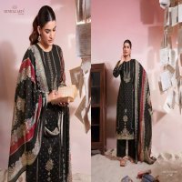 Mumtaz Arts Gulnaaz Wholesale Pure Viscose Cotton With Heavy Embroidery Dress Material