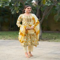 MYSTIC 9 SARA VOL 15 AMAZING READYMADE NAYRA CUT KURTI PANT DUPATTA COLLECTION