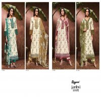 Reyna Janhvi Wholesale Superior Cotton Block Print With Work Salwar Suits