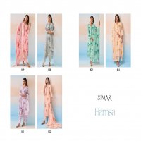 Glossy Simar Hamsa Wholesale Pure Viscose Muslin With Embroidery Work Suits