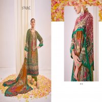Glossy Simar Mehrun Wholesale Viscose Muslin With Embroidery Work Salwar Suits