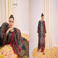 Glossy Simar Mehrun Wholesale Viscose Muslin With Embroidery Work Salwar Suits