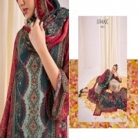 Glossy Simar Mehrun Wholesale Viscose Muslin With Embroidery Work Salwar Suits