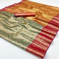Rajtex Karmavaram Wholesale Pure Dharmavaram Silk Party Wear Sarees