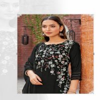 Kadlee Shivani Wholesale Viscose Weaving Kurti With Pant And Dupatta