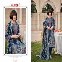 Romani Saniya Wholesale Soft Cotton With Lining Embroidery Work Dress Material