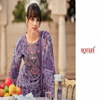 Romani Saniya Wholesale Soft Cotton With Lining Embroidery Work Dress Material