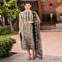 NAFISA MONSOON COTTON COLLECTION VOL 15 KARACHI PRINT PAKISTANI TRENDY UNSTITCH SUIT