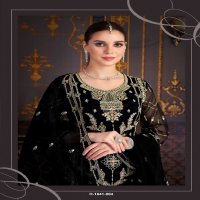 Alok Iftar Wholesale Heavy Organza Fancy Embroidery Work Dress Material