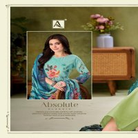 alok launch nimrit zam print casual wear pakistani dress material
