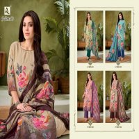 alok launch nimrit zam print casual wear pakistani dress material