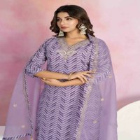 Tanisha Vol-18 Wholesale Viscose Fabrics Readymade 3 Piece Salwar Suits