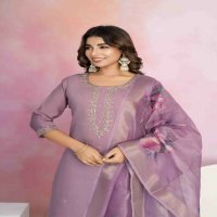 Tanisha Vol-18 Wholesale Viscose Fabrics Readymade 3 Piece Salwar Suits
