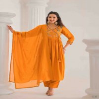 Tanisha Vol-18 Wholesale Viscose Fabrics Readymade 3 Piece Salwar Suits