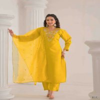 Tanisha Vol-18 Wholesale Viscose Fabrics Readymade 3 Piece Salwar Suits
