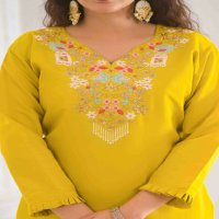 Tanisha Vol-18 Wholesale Viscose Fabrics Readymade 3 Piece Salwar Suits