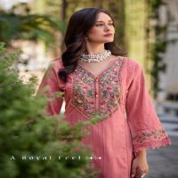 PRM Kaia Wholesale Pure Cotton Pattern With Hand And Embroidery Work Readymade Suits