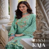 PRM Kaia Wholesale Pure Cotton Pattern With Hand And Embroidery Work Readymade Suits