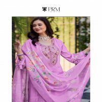 PRM Kaia Wholesale Pure Cotton Pattern With Hand And Embroidery Work Readymade Suits