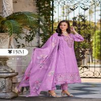 PRM Kaia Wholesale Pure Cotton Pattern With Hand And Embroidery Work Readymade Suits