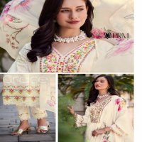 PRM Kaia Wholesale Pure Cotton Pattern With Hand And Embroidery Work Readymade Suits