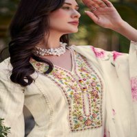 PRM Kaia Wholesale Pure Cotton Pattern With Hand And Embroidery Work Readymade Suits