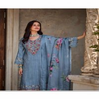 PRM Kaia Wholesale Pure Cotton Pattern With Hand And Embroidery Work Readymade Suits