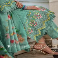 PRM Kaia Wholesale Pure Cotton Pattern With Hand And Embroidery Work Readymade Suits