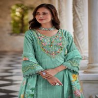 PRM Kaia Wholesale Pure Cotton Pattern With Hand And Embroidery Work Readymade Suits