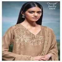 Ganga Jaely S3270 Wholesale Bemberg Silk With Embroidery Salwar Suits