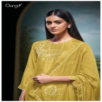 Ganga Jaely S3270 Wholesale Bemberg Silk With Embroidery Salwar Suits