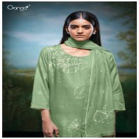 Ganga Jaely S3270 Wholesale Bemberg Silk With Embroidery Salwar Suits