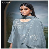 Ganga Jaely S3270 Wholesale Bemberg Silk With Embroidery Salwar Suits