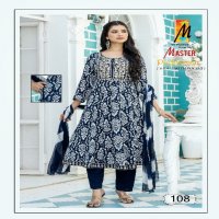 Master Padmavati Wholesale Reyon Capsule Print Kurti With Pant And Dupatta