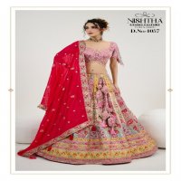 Nishtha D.no 1057 To 1060 Wholesale Readymade Bridal Lehengas