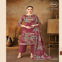 Harshit Shabana Wholesale Pure Viscose Reyon With Work Dress Material
