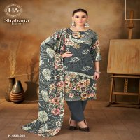 Harshit Shabana Wholesale Pure Viscose Reyon With Work Dress Material