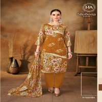 Harshit Shabana Wholesale Pure Viscose Reyon With Work Dress Material