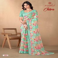 kashvi creation chitra vol 1 kriva moss stylish look sarees online