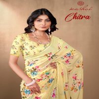 kashvi creation chitra vol 1 kriva moss stylish look sarees online