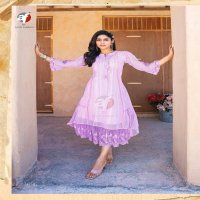 status vol 2 by anju fab kota checks fully stitch exclusive 3pcs dress