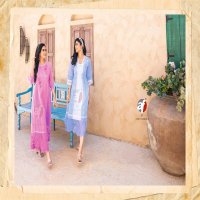 status vol 2 by anju fab kota checks fully stitch exclusive 3pcs dress