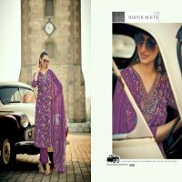 Nishant Shalini Wholesale Jam Silk With Embroidery Work Salwar Suits