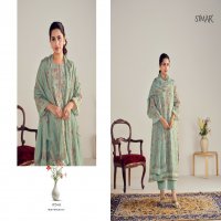Glossy Simar Pehnava Wholesale Pure Lawn Cotton With Work Salwar Suits